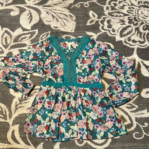 Matilda Jane long sleeve sheer blouse. Excellent condition size large. - Picture 1 of 5